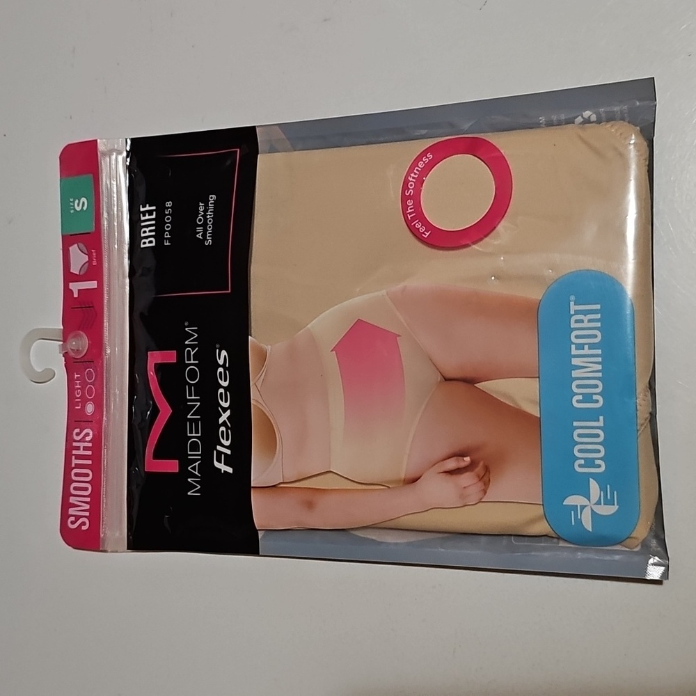 MAIDENFORM Flexees Size Small Light Brief Cool Comfort